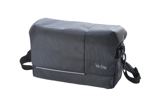 Peter Hadley Tokio 400 dunkelgrau Fototasche aus 100 % aus recyceltem Polyester